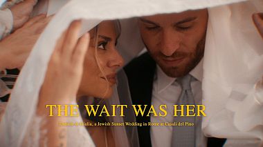 Відеограф Antonio De Masi, Болонья, Італія - The Wait Was Her – Daniele & Giulia, a Jewish Sunset Wedding in Rome at Casali del Pino, wedding