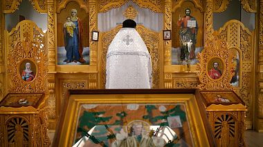 Videografo Aleksandr Postolakiy da Chișinău, Moldavia - Christening - Andreea, baby, wedding