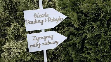 Videographer Studio Cyfrowe Video Foto from Torun, Poland - Paulina i Patryk, wedding