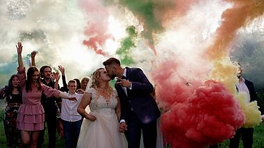 Gliwice, Polonya'dan Łukasz Fedorczyk kameraman - Full of energy! TOP wedding in Poland, düğün
