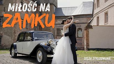 Videographer Skadrowany from Lodž, Polsko - Brygida & Jędrzej | Disney fairy tale and Prince Charming | Sarny Castle, wedding