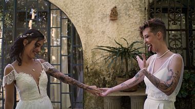 Videographer Não é foto, é Filme! from Rio de Janeiro, Brazílie - Dani e Thays - Casamento em Botafogo Rio de Janeiro, wedding