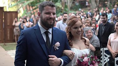 Videographer Morandi Fotocinegrafia from São João del-Rei, Brazil - Marina e Alexandre, drone-video, event, humour, wedding