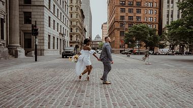 Videographer Kara Films from Montréal, Canada - Let's get married on our rooftop! Ariane & Ryan's Intimate Wedding Film | Old Port of Montreal, Qc, wedding