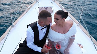 Videographer Okan Sampri Oglou from Thessaloniki, Greece - Beyza & Renan | Elegant Pre-Wedding Film | Avdiros Sailing, Avdira-Xanthi, drone-video, engagement, wedding