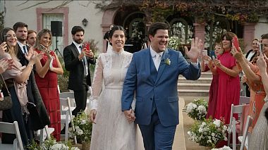 Videographer Estudio100 Videógrafos from Santiago, Chile - Gabriela y Guilherme - Aftermovie, wedding