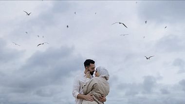 Videographer YUKO WEDDINGS from Los Angeles, Spojené státy americké - SANTA MONICA PIER_MARIAM+NADEEM_music_by RY X_BOUND, engagement, musical video, wedding