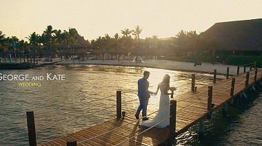 Βιντεογράφος Максим Хохлов από Βιτέμπσκ, Λευκορωσία - CANCUN, MEXICO / George and Kate / Wedding clip, wedding