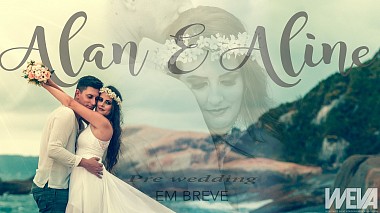 Videographer Willian Mateus from Salto do Lontra, Brésil - Aline e Alan - Pre wedding, engagement, humour, musical video, wedding