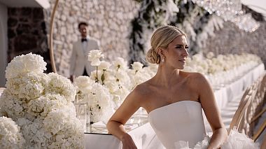 Videographer Dimitris Nioras from Archipel de Santorin, Grèce - Savannah & Michael's Wedding in Santorini, wedding