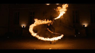 Videographer Lucile Bossé from Angers, Francie - Spectacle de feu au château de Vair - Compagnie CHK1 (jongleur de feu et pyrotechnie), advertising, corporate video, drone-video, event