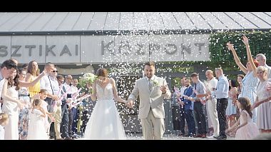 Videographer Tom Kellner from Budapest, Hungary - Barbara & Péter Esküvője | Baja Turisztikai Központ 2025 | Esküvői Highlights Videó - Hungary, engagement, wedding