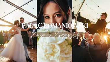 来自 拉多姆, 波兰 的摄像师 WEDDING CUBE CUBE STUDIO - K&K Teledysk ślubny | Pałac Domaniowski KONARY | Zespół MIXTURA | SZEŚCIAN WEDDING, drone-video, humour, invitation, reporting, wedding