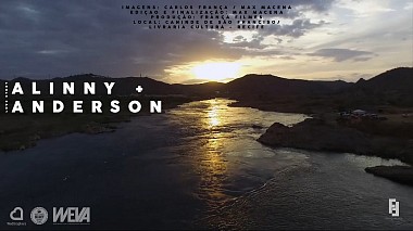 Videographer Carlos Franca from Caruaru, Brazil - Love Story - Alinny e Anderson, drone-video, wedding