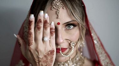 Videographer Antonio Esposito from Neapol, Itálie - Indian wedding in London. SANJEY/IRENE, wedding