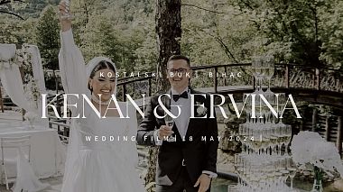 来自 比哈奇, 波斯尼亚 黑塞哥维那 的摄像师 Nedim Fox Lookman - Ervina + Kenan - Wedding teaser I LOOKMAN FILM, wedding