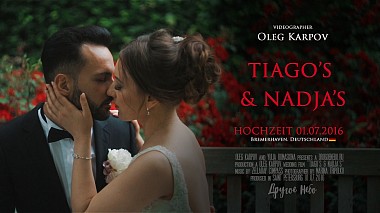 Videographer Олег Карпов from Petrohrad, Rusko - TIAGO'S & NADJA'S l ГЕРМАНИЯ, drone-video, wedding