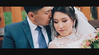 Videographer Mikhail Lidberg from Almaty, Kazakhstan - Wedding day - Nurlan and Dina, SDE, drone-video, wedding