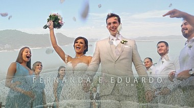 来自 库里提巴, 巴西 的摄像师 Demetrios Filmes - Fer e Du em Cabeçudas, SDE, drone-video, event, wedding