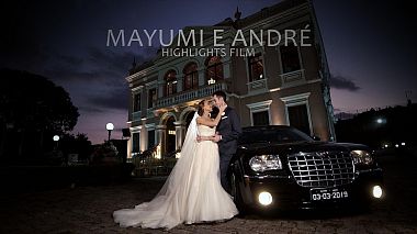Відеограф Demetrios Filmes, Курітіба, Бразилія - Mayumi e André, SDE, drone-video, event, wedding
