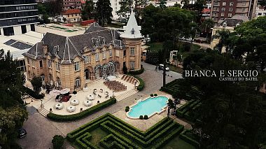Videographer Demetrios Filmes from Curitiba, Brazil - Bianca e Sergio - Castelo do Batel, drone-video, event, wedding