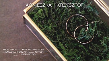 Videographer Mikab  Studio from Radom, Poland - Agnieszka | Krzysztof, SDE, drone-video, wedding