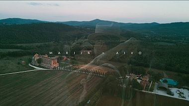 Videographer Innar Hunt from Tallinn, Estonia - Marija & Aivo // wedding in Tuscany, Italy, drone-video, wedding