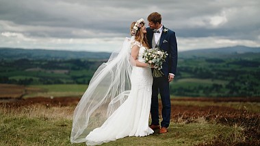 Videographer Lukas&Laura Films from Sheffield, Velká Británie - Laura&David / Wedding at East Riddlesden Hall, Keighley, drone-video, wedding