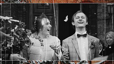 Videografo NATASHA ATAMANOVA da Vicebsk, Bielorussia - Алесь и Юля, drone-video, wedding