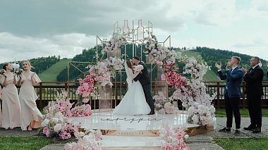 Videographer Volodymyr Kozubskyi from Paris, France - Yaroslav & Anastasiya. RADISSON Blu. BUKOVEL, wedding