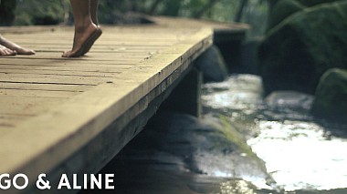 Videografo AMMA FILMES da Ponta Grossa, Brasile - Aline e Thiago Pré- wedding, wedding