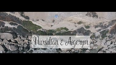 来自 阿克套, 哈萨克斯坦 的摄像师 Yerlan Mudiyev - Nursultan & Aigerym, SDE, drone-video, wedding