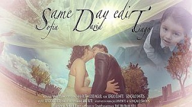 来自 科英布拉, 葡萄牙 的摄像师 Sergio Duarte - Tiago, Sofia & David - The Same Day Edit, wedding
