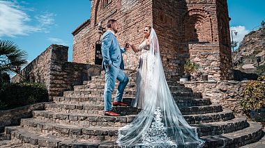 Videographer Risto Malezan from Ohrid, Nordmazedonien - Alen + Stefani Wedding 4K UHD at Ohrid st Kaneo Church and hotel Drim, drone-video, event, wedding