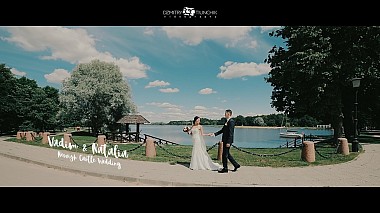 Videografo Dzmitry Tiunchik da Minsk, Bielorussia - Vadim & Natalia. Nesvizh Castle Wedding, drone-video, event, musical video, wedding