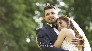 Videographer Mateusz Papuga from Tarnow, Poland - Angelika & Arkadiusz - Short wedding trailer, drone-video, reporting, wedding