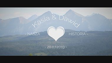 Videographer Mateusz Papuga from Tarnow, Poland - Kasia & Dawid - Trailer, invitation, showreel, wedding