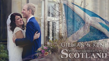 Videographer Monkey Cinema from Krakov, Polsko - Wedding Highlights of GILLIAN & RENE - Scotland, engagement