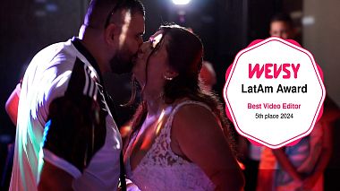 Videographer Marcelo Correa from Niterói, Brasilien - Samba & Cerveja & Futebol - Ju & Riquelme, wedding