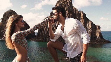 Videographer Ateliê Filmes from São Paulo, Brazílie - Short Film - Jessica e Alexandre - Fernando de Noronha, drone-video, wedding