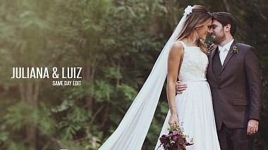 Videographer Ateliê Filmes from São Paulo, Brazílie - Same Day Edit - Juliana e Luiz - Fazenda Vila Rica, SDE, drone-video, wedding