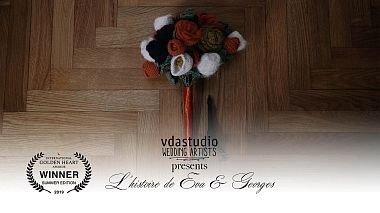 Videographer Valerio D’Andrassi from Rome, Italy - L'histoire d'amour de Eva & Georges, engagement, wedding