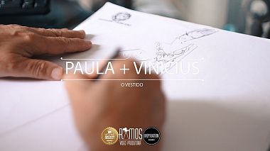 Видеограф Décio  Ramos, Барретус, Бразилия - O vestido, SDE, аэросъёмка, лавстори, приглашение, свадьба