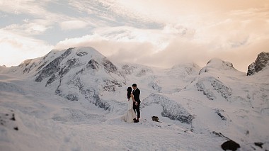 Videographer Daniel A from Darlington, Vereinigtes Königreich - Timmie + Calvin // Zermatt, Switzerland, drone-video, wedding