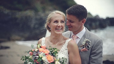 Videografo Zsolt Barabás da Londra, Regno Unito - Lani + Olly - wedding day :: Porhawn Fort - Cornwall UK, wedding