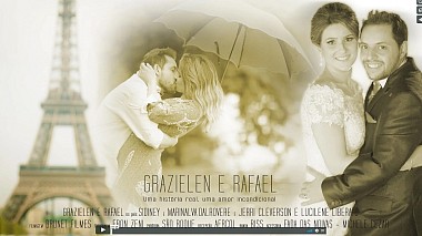 Videographer josias brunet from Cascavel, Brazílie - Grazielen e Rafael, engagement, wedding