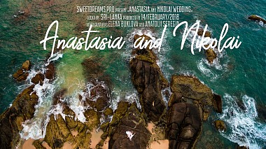 Videografo UNIFILMS.PRO da Mosca, Russia - Anastasia and Nikolai Sri-lanka wedding clip, drone-video, wedding