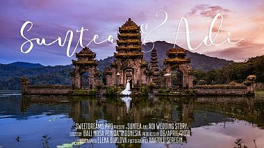 Videographer UNIFILMS.PRO from Moscow, Russia - Santea and Adi, wedding in Bali, drone-video, wedding