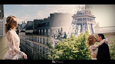 Videografo Kirill Drobyshevsky da Homel', Bielorussia - I&S wedding Paris, backstage, drone-video, event, musical video, wedding