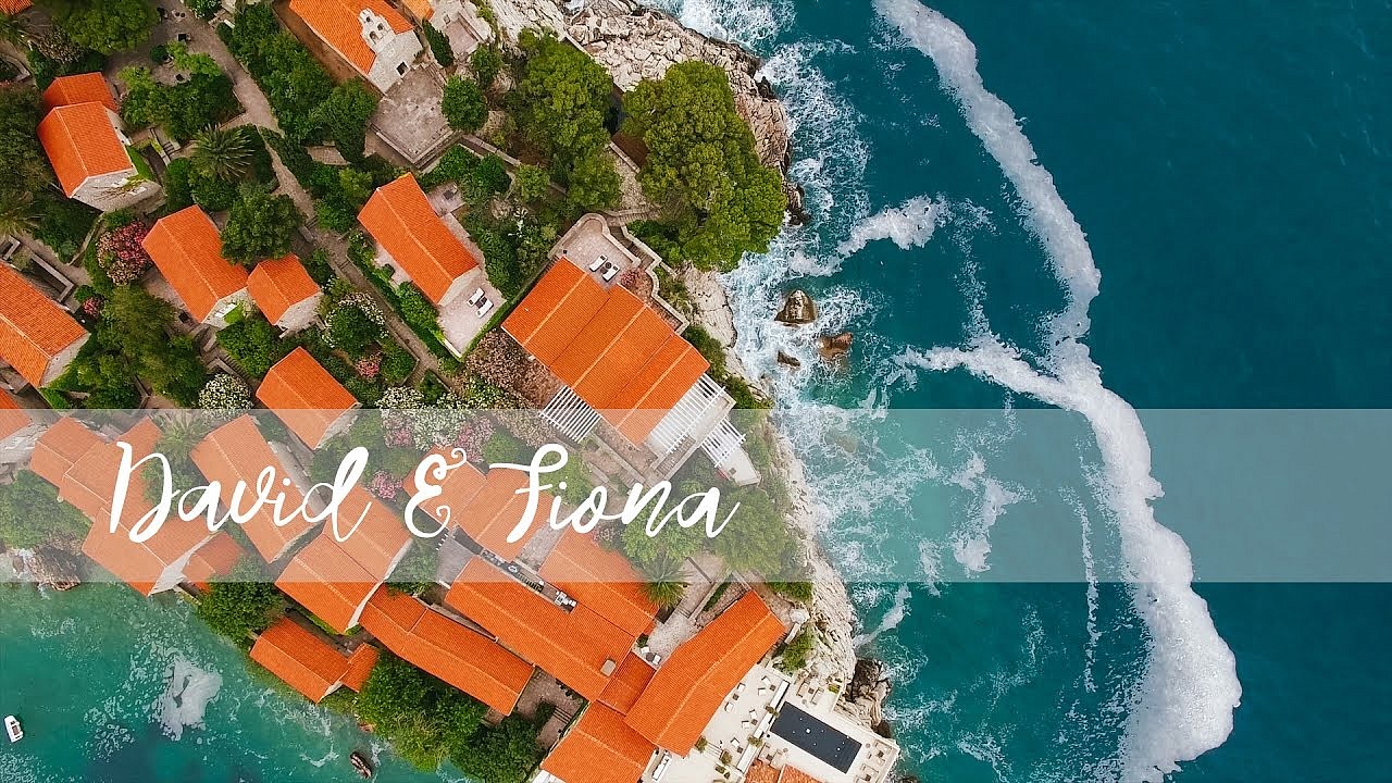 Wedding in Montenegro - David & Fiona